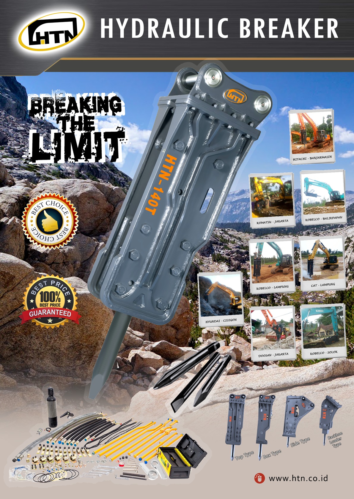 HTN Breakers Poster version Excavator's location